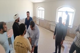 بازدید مسئول نهاد رهبری و مدیر فرهنگی دانشگاه بناب از اردوی جهادی دانشجویان