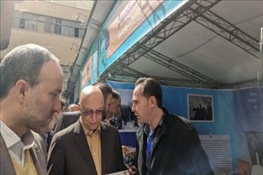 بازدید وزیر علوم، تحقیقات و فناوری  و رئیس سازمان امور دانشجویان از غرفه دانشگاه بناب در جشنواره جذب دانشجویان بین الملل