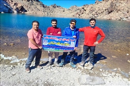 صعود افتخار آمیز گروه کوهنوردی دانشگاه بناب به قله سبلان