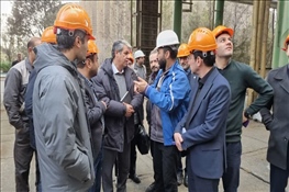 بازدید مقامات کشوری و استانی با محوریت دانشگاه بناب از نیروگاه حرارتی سهند بناب