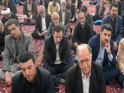 تجدید بیعت مسئولین دانشگاه بناب با آرمانهای امام خمینی (ره) در مراسم ۱۴ خرداد