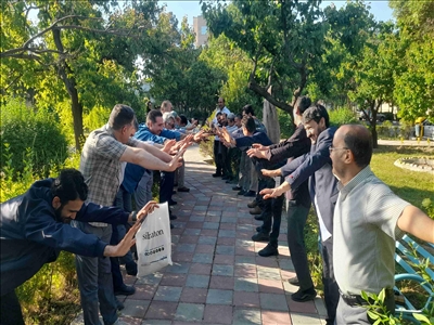 برگزاری پیاده روی صبحگاهی کارکنان دانشگاه بناب