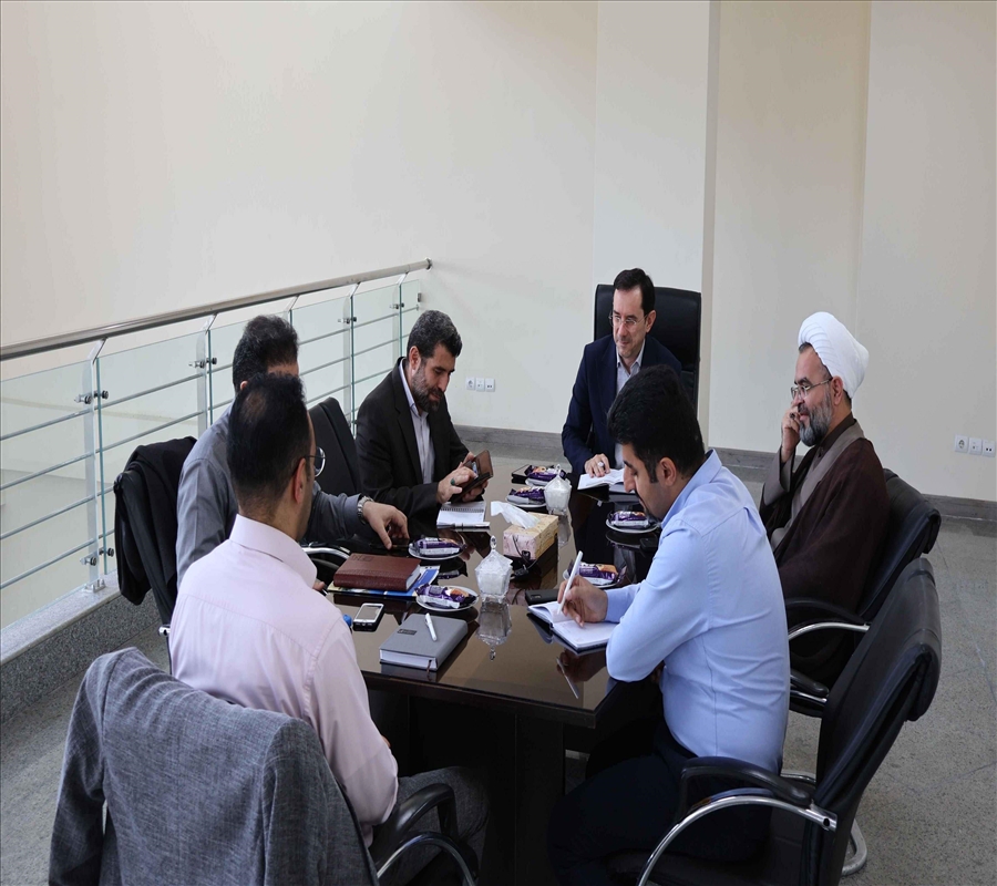 نشست هیئت رئیسه دانشگاه در سایت جدید برگزار شد