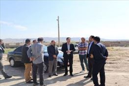 سرپرست دانشگاه از سایت جدید دانشگاه بناب بازدید کرد